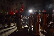Die Schnäggegugger im Rampenlicht: Ohne Musik geht fast gar nichts.