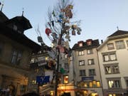 Der Guuggerbaum – Ein Symbol der Luzerner Fasnacht. (Bild: Kilian Küttel)
