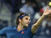 Roger Federer schafft es in Dubai in die Halbfinals (Bild: KEYSTONE/EPA/ALI HAIDER)