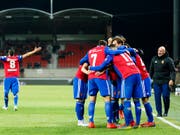 Nach dem harten Cupfight in Sitten muss der FC Basel zum Klassiker im Letzigrund antreten (Bild: KEYSTONE/VALENTIN FLAURAUD)