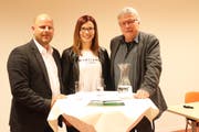 Kantonsrat Reto Lagler, Bezirkspräsidentin Sandra Stadler und Ernst Zülle, Stadtrat von Kreuzlingen und künftiger Kantonsrat. (Bild: PD)