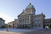 Das Bundeshaus in Bern. (Bild: Gaetan Bally)