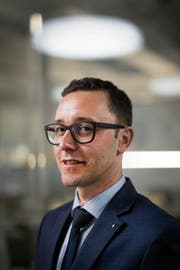 «Ich lasse mich nicht bremsen»: Ständeratskandidat Alex Pfister. (Bild: Benjamin Manser)