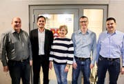 Der aktuelle Bettwieser Gemeinderat: Gemeindepräsident Patrick Marcolin, Marc Steiner, Margrith Jucker-Brunschwiler, Andreas Bosshart und Michael Ruckstuhl. (Bilder: PD)