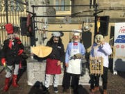 Die Fasnacht ist die Zeit der Selbstdarsteller, die ihre ausgefallenen Kostüme und Masken präsentieren. (Bild: Kilian Küttel)