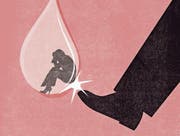 Mehrere gekündigte Mitarbeiter sollen sich bei der Suche nach einer neuen Stelle zu wenig angestrengt haben. (Illustration: Patric Sandri)