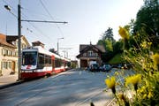 Der Trogener Bahnhof wurde 1903 erbaut. Bild: Martina Basista