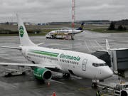 Germania in Deutschland ist pleite - doch der Schweizer Ableger fliegt noch. (Bild: KEYSTONE/APA/ZB/BERND SETTNIK)
