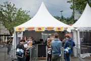Das Open Air St.Gallen hat bislang rund 10'000 Tickets im Vorverkauf abgesetzt. (Bild: Luca Linder)