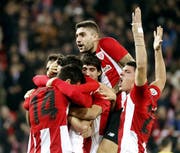 Momente des Jubels gibt es derzeit bei Bilbao nicht im Übermass. (Bild: Luis Tejido/EPA)