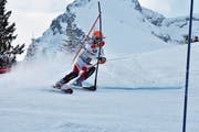 Robin Zurfluh (SC Attinghausen) zählt bei den Urner Slalommeisterschaften bei den U16-Knaben zu den Favoriten. Bild: PD