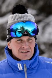 Urs Lehmann, Präsident Swiss Ski. (Bild: Jean-Christophe Bott/Keystone, Wengen, 15. Januar 2016.)