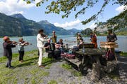 Auch in diesem Jahr wird der Klangspaziergang wieder durch das Urner Reussdelta führen. (Bild: Urs Hanhart (Seedorf, 20. August 2017))