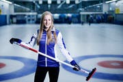 Die Chamerin Briar Hürlimann ist Skip im Team des in Brig beheimateten Schweizer Cup-Finalisten CC Oberwallis. Bild Stefan Kaiser
