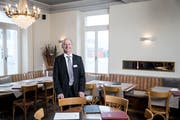 Der neue Pächter des Restaurants Wyhof in Sursee: René Foster im aufgefrischten Lokal. (Bild: Manuela Jans-Koch, 7. Februar 2019)