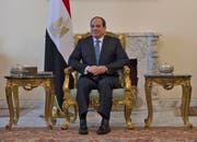 Ägyptens Präsident Abdel Fattah al-Sisi. Bild: Andrew Caballero-Reynolds/AP (Kairo, 10. Januar 2019)