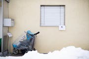 Blick auf die Kinderkrippe Fiorino St. Gallen Ost an der Heiligkreuzstrasse in St.Gallen. (Bild: KEYSTONE/Gian Ehrenzeller, 7. Februar 2019)