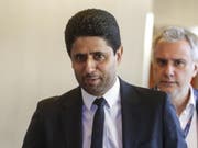 PSG-Präsident Nasser Al-Khelaifi (im Vordergrund) wurde ins UEFA-Exekutivkomitee gewählt (Bild: KEYSTONE/EPA ANSA/FABIO FRUSTACI)