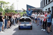 Auch vergangenes Jahr machte die «Wave» im Kanton Zug halt. Damals in Hünenberg. (Bild: Werner Schelbert (15. Juni 2018))