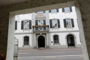 Ort der Begierde: Die Stadtratskandidaten wollen ins Frauenfelder Rathaus. (Bild: Donato Caspar)