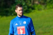 Luzern-Urgestein David Zibung hätte am letzten Sonntag im schliesslich verschobenen Heimspiel gegen Sion das Tor gar nicht hüten können, weil er unter einer Magen-Darm-Grippe litt. (Bild: Martin Meienberger/Freshfocus (Mijas/Marbella, 16. Januar 2019))