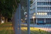 In diesem Gebäude in der Stadt Bern befindet sich der Nachrichtendienst des Bundes. (Bild: Peter Klaunzer/Keystone (Bern, 2. Oktober 2014))