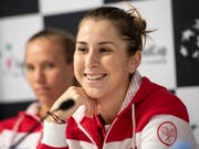 Belinda Bencic trifft in der Fed-Cup-Partie gegen Italien zum Auftakt auf Sara Errani (Bild: KEYSTONE/ADRIEN PERRITAZ)