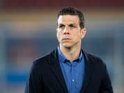 Der Krienser Trainer Bruno Berner darf einen Sieg über Winterthur zur Kenntnis nehmen (Bild: KEYSTONE/JEAN-CHRISTOPHE BOTT)