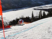 Noch ist offen, ob die Männer-Abfahrt am Samstag stattfinden kann (Bild: KEYSTONE/AP/GABRIELE FACCIOTTI)