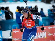 Lena Häcki war beim 5. Platz der Schweizerinnen im kanadischen Canmore die Schlussläuferin (Bild: KEYSTONE/EPA/ANTONIO BAT)
