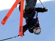 Bewahrt trotz Überkopf einen kühlen Kopf: Halfpipe-Weltmeister Aaron Blunck (Bild: KEYSTONE/AP/RICK BOWMER)