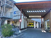 Der neue Bettentrakt in Grabs wird in 15 Monaten eröffnet. (Bild: Jessica Nigg)