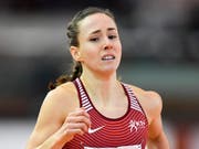 Selina Büchel kann über 800 m zum dritten Mal in Serie Hallen-Europameisterin werden (Bild: KEYSTONE/GIAN EHRENZELLER)