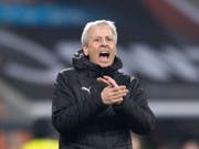 Lucien Favre konnte seine Mannschaft nicht zu einem weiteren Sieg treiben (Bild: KEYSTONE/EPA/DANIEL KOPATSCH)