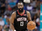 James Harden war mit 58 Punkten Hauptakteur in der Aufholjagd der Houston Rockets gegen die Miami Heat (Bild: KEYSTONE/AP/CHUCK BURTON)
