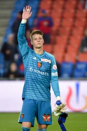 Thomas Häberli über den Ex-FCL-Goalie, der seit Anfang Saison ein Basler (Bild) ist: «Für alle, die auf Jonas Omlin folgen, ist es unheimlich schwierig.» (Bild: Daniela Frutiger/Freshfocus (Basel, 17. Februar 2019))