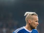 Markus Neumayr - Aaraus Doppeltorschütze gegen Servette (Bild: KEYSTONE/URS FLUEELER)