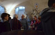 Pilgrim-Gründer Martin Wartmann mischt sich unter die Besucher. (Bilder: Christoph Heer)