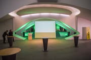 Das Wahlzentrum im St.Galler Pfalzkeller. (Bild: Michel Canoinca)