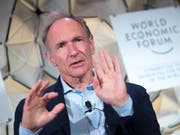 Legte den Grundstein für das Internet: der britische Physiker Tim Berners-Lee. (Bild: KEYSTONE/LAURENT GILLIERON)