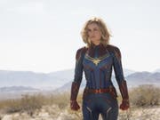 Der Actionfilm «Captain Marvel» mit Brie Larson in der Hauptrolle hat am Wochenende vom 7. bis 10. März 2019 die Schweizer Kinocharts souverän angeführt. (Bild: Marvel Studios)