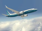 Boeing-Maschine des Typs 737 Max 8. (Bild: KEYSTONE/EPA BOEING/BOEING HANDOUT)