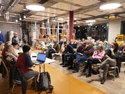 Die Grünen hielten ihre Generalversammlung bei Getränke Lussi in Oderdorf ab. (Bild: Martin Uebelhart, 11. März 2019)