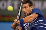 Novak Djokovic macht Politik. (Bild: Mark J. Terrill/AP (Indian Wells, 9. März 2019))