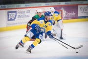 Uzwil möchte seine Führungsspieler wie etwa Captain Alain Rüfenacht (im gelb-blauen Trikot) halten. (Bild: Ralph Ribi)