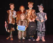 Ein lautes und buntes Vergnügen für Gross und Klein: Kindermaskenball unter dem Motto «Dschungel» in Sax. (Bilder: PD)