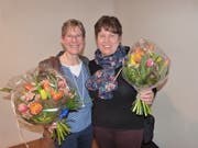 Karin Ammann und Daniela Specker wurden für ihr Engagement in der Kirchenvorsteherschaft geehrt.