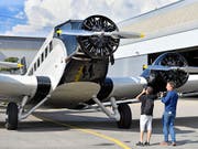 Keine Lizenz für kommerzielle Passagierflüge mehr: Eine Ju-52 der Ju-Air. (Bild: KEYSTONE/WALTER BIERI)