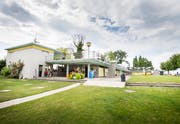 Das Restaurant und Strandbad Buchorn in Arbon. (Bild: sta)