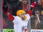 Lausannes Dustin Jeffrey brachte sein Team auswärts gegen die SCL Tigers mit dem 2:0 definitiv auf Kurs (Bild: KEYSTONE/MARCEL BIERI)
